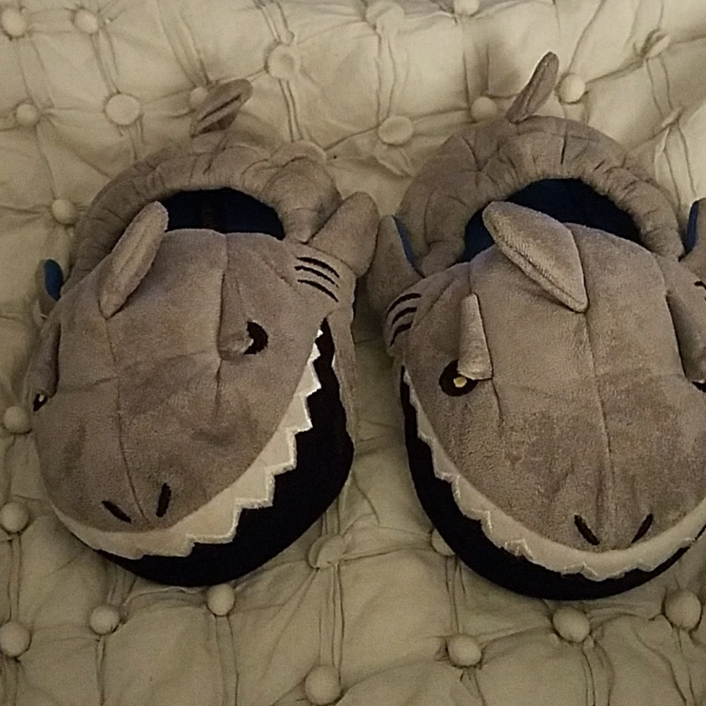 Stride rite toddler boys grey Jessie shark light u - Picture 1 of 4